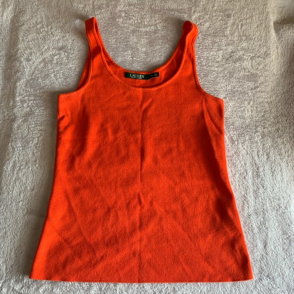 Lauren Ralph Lauren Tops - Lauren Ralph Lauren | Orange Tank Top
